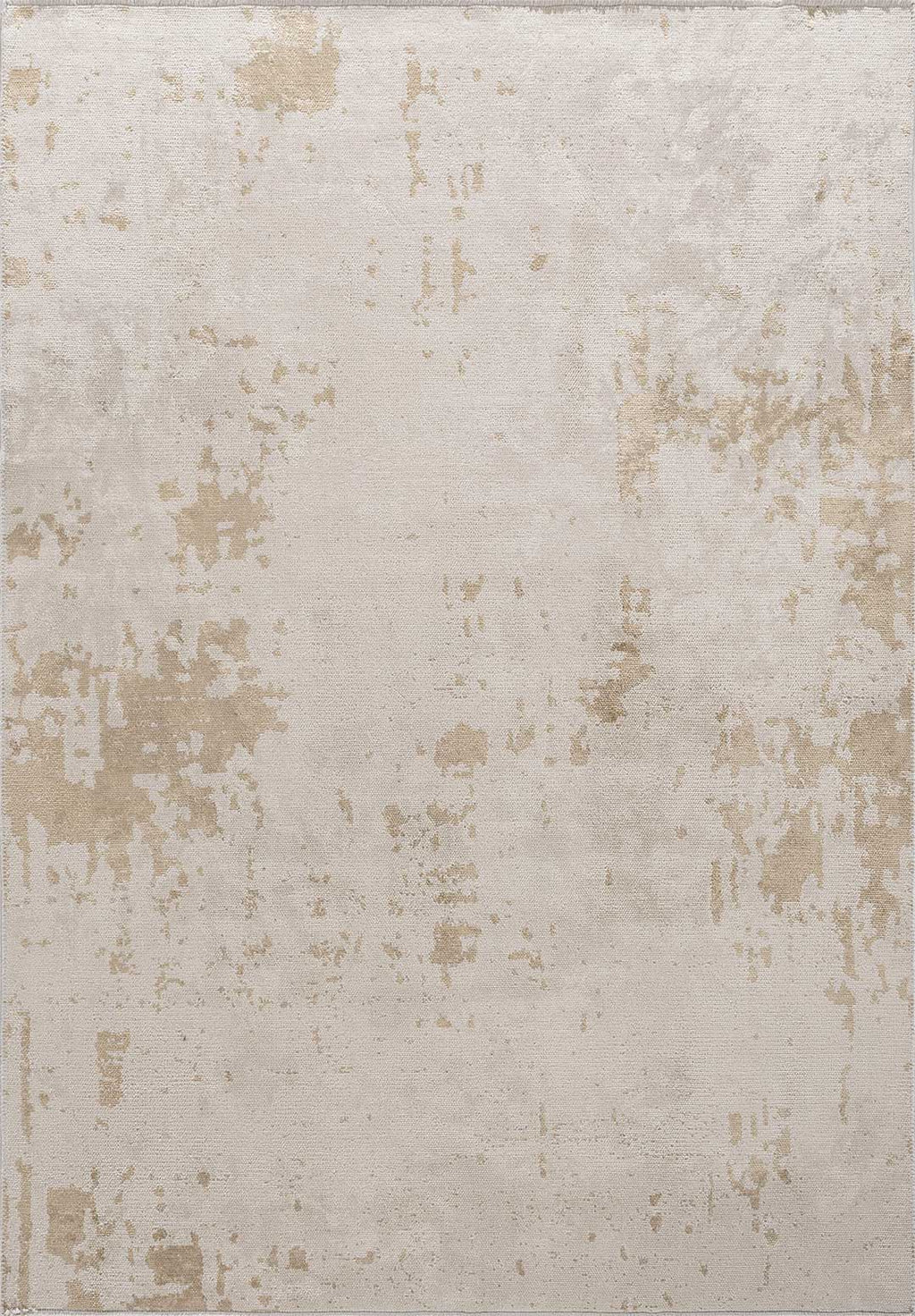 Verona Beige - White Rug