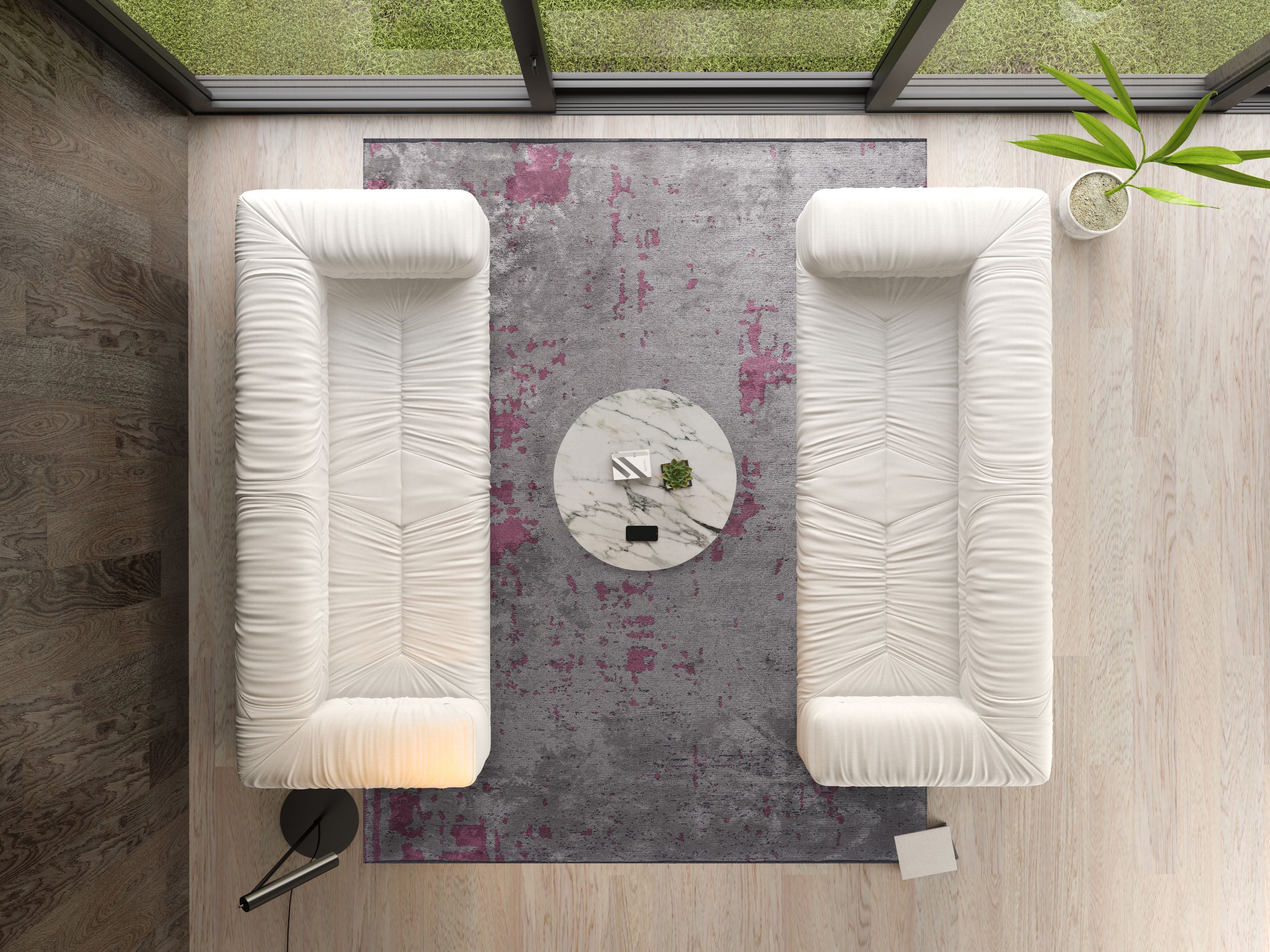Verona Rose - Light Grey Rug