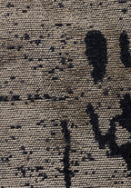 Verona Matte Black - Beige Rug