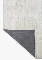 Pisa Light Grey - White Rug