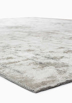 Pisa Light Grey - White Rug