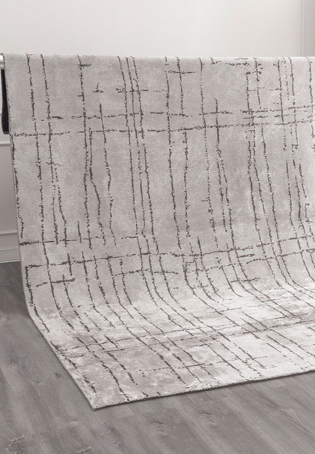 Pisa Charcoal - Light Grey Rug