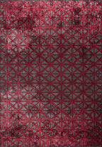 Torino Anthracite - Red Rug