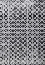 Torino Black - Light Grey Rug