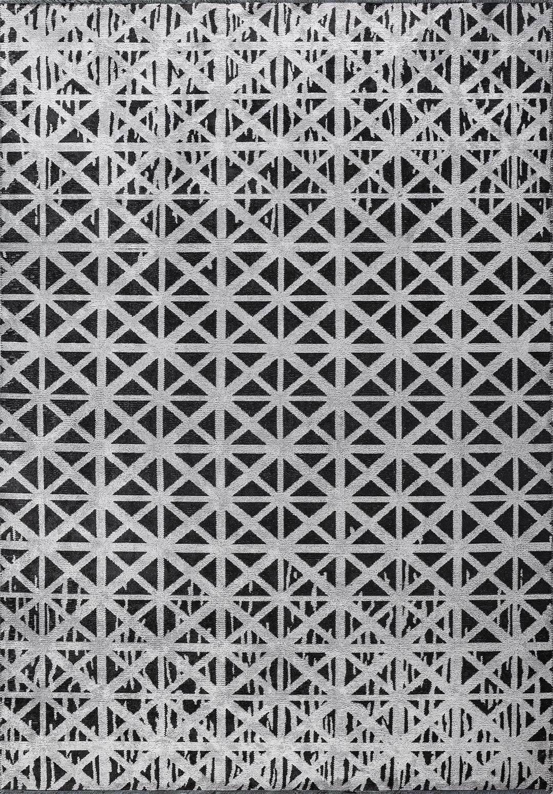 Torino Black - Light Grey Rug