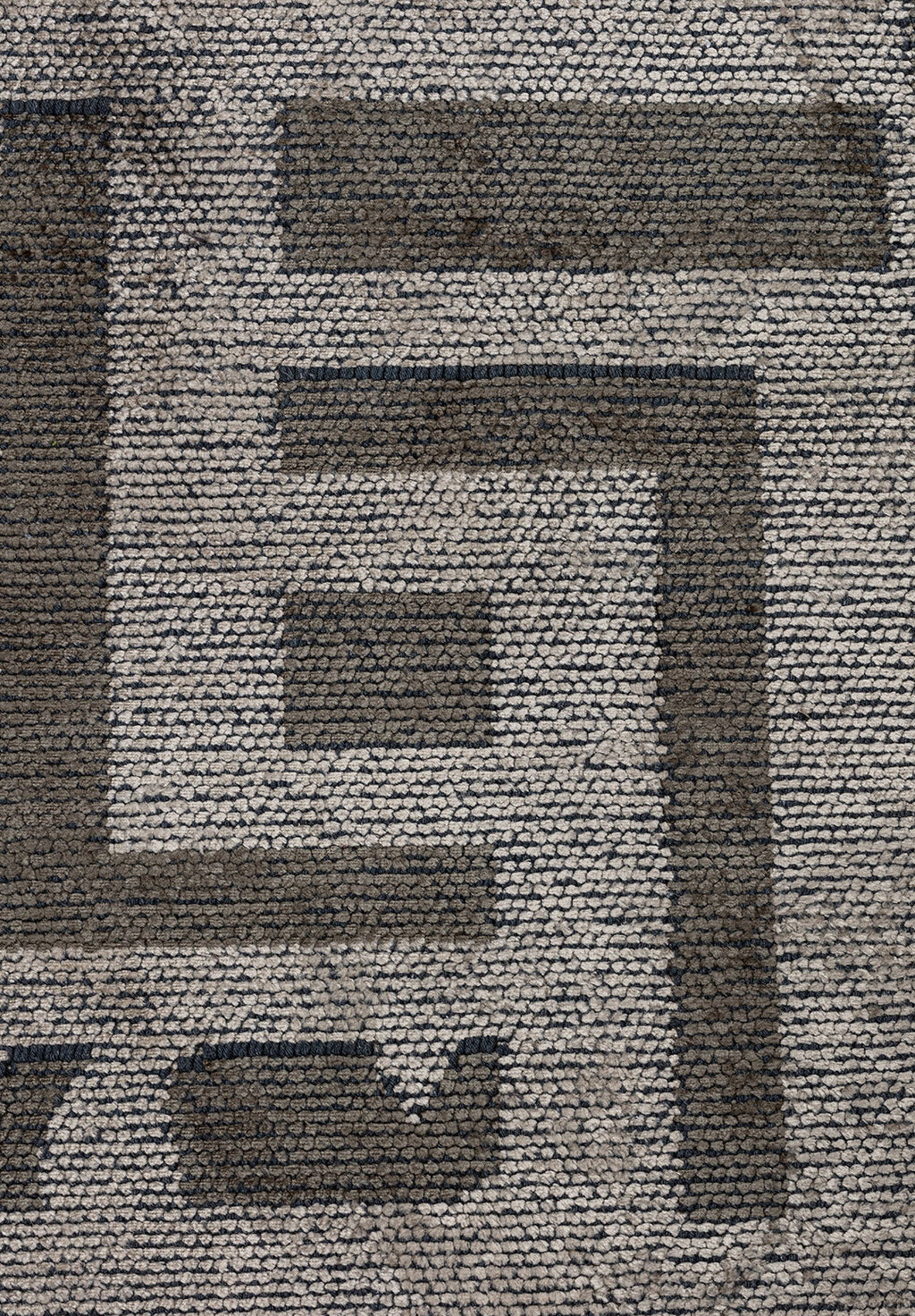 Rome Anthracite - Beige Rug