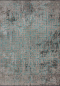 Rome River Green - Beige Rug