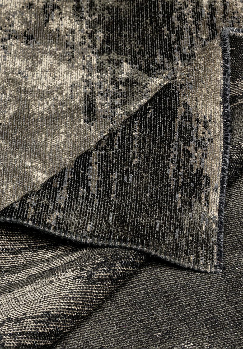 Stream Anthracite - Beige Rug
