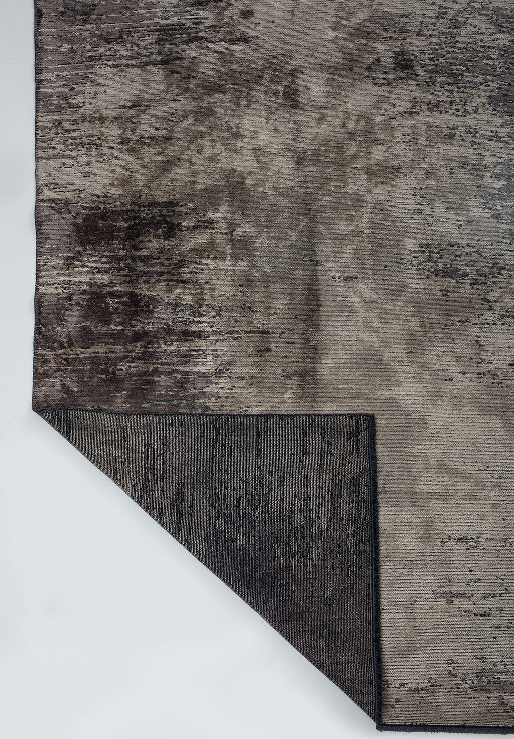 Stream Dark Grey - Beige Rug