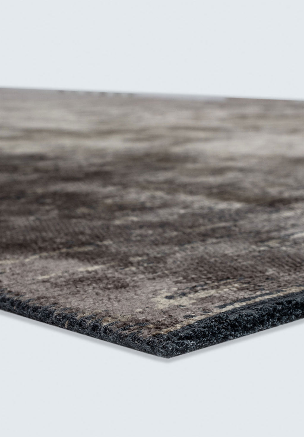 Stream Dark Grey - Beige Rug