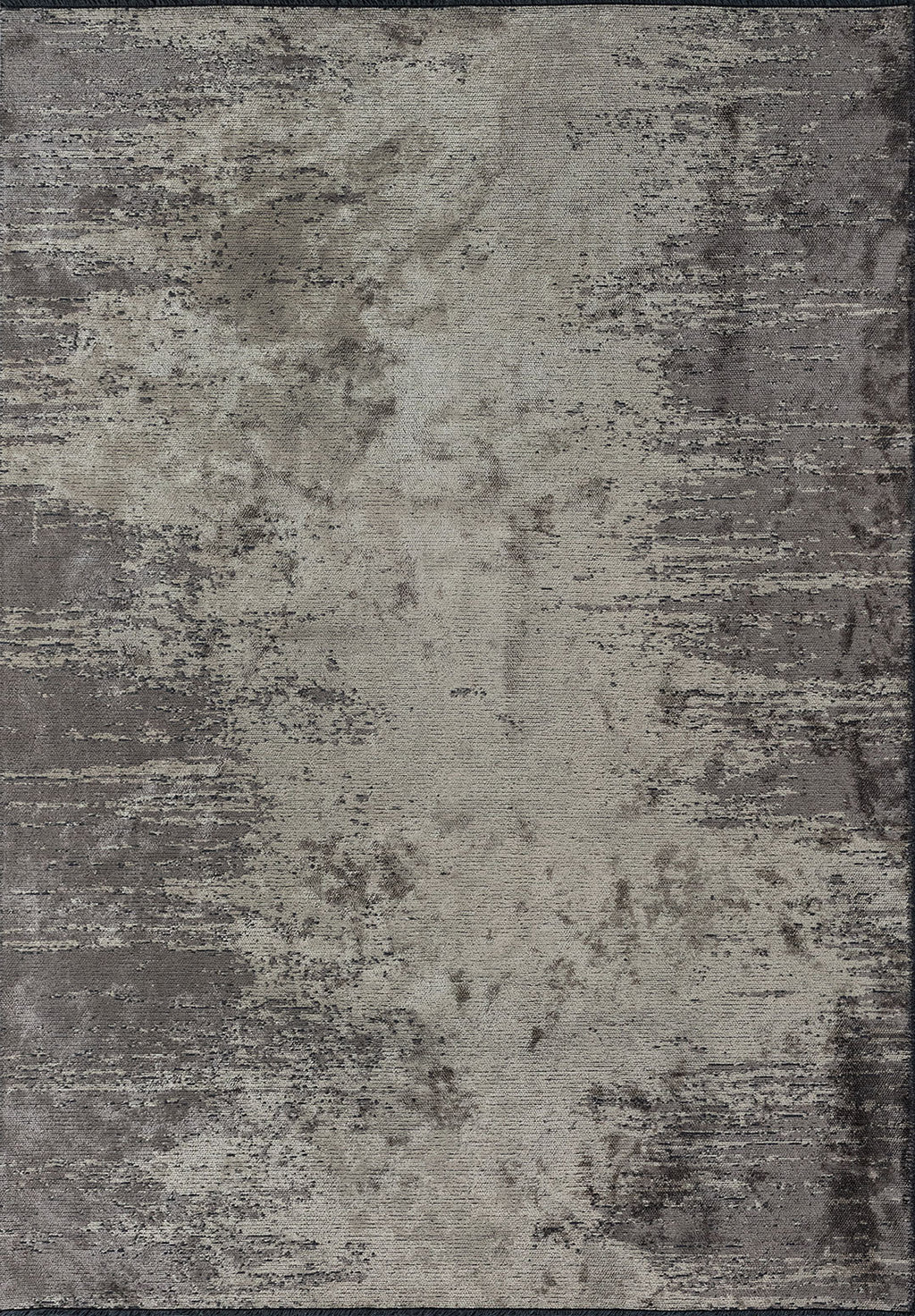 Stream Dark Grey - Beige Rug