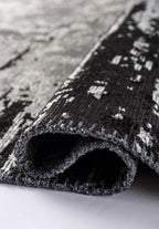 Stream Black - Light Grey Rug