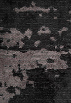 Milan Dark Grey - Black Rug