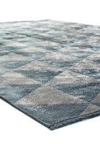 Ferrara Blue - Light Grey Rug