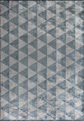 Ferrara Blue - Light Grey Rug
