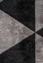 Ferrara Black - Light Grey Rug