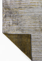 Como Light Grey - Yellow Rug