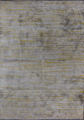 Como Light Grey - Yellow Rug