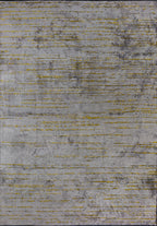 Como Light Grey - Yellow Rug