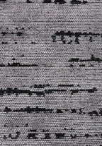 Como Light Grey - Black Rug