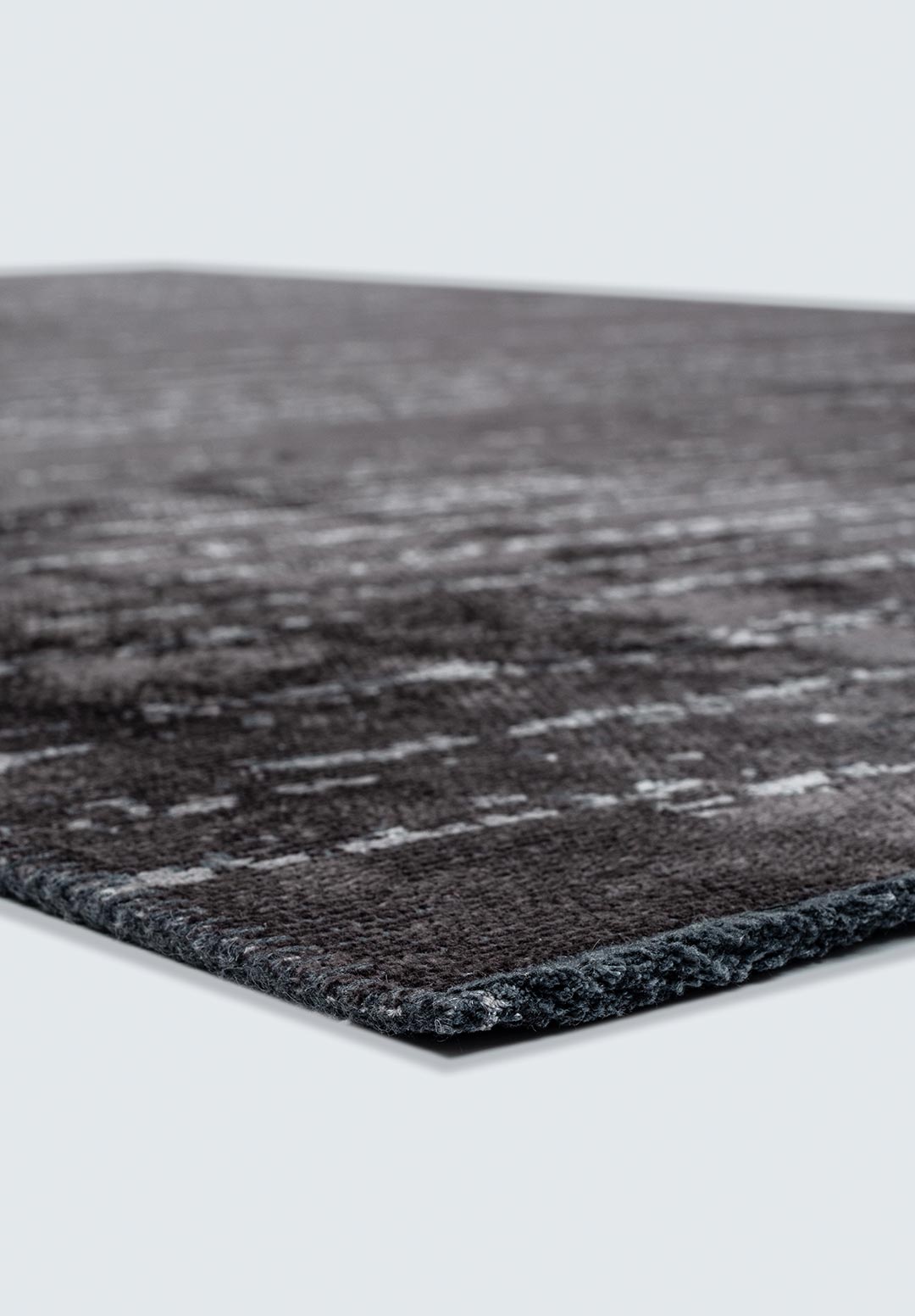 Como Charcoal - Light Grey Rug