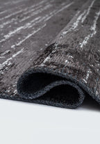 Como Charcoal - Light Grey Rug
