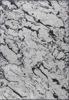 Venice Black - Light Grey Rug