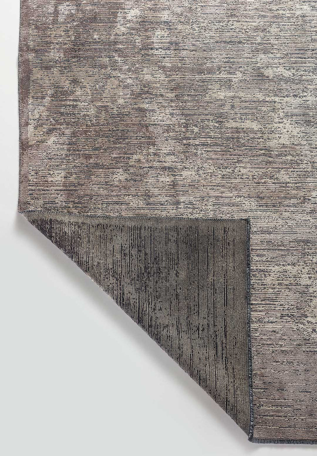 Genoa Dark Grey - Beige Rug