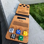 ⚓ Ship, Captain, Crew – A Classic Wooden Dice Game For Family & Travel Fun
