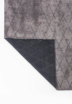 Diamond Dark Grey Rug