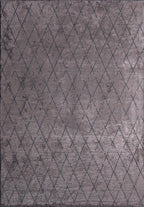 Diamond Dark Grey Rug