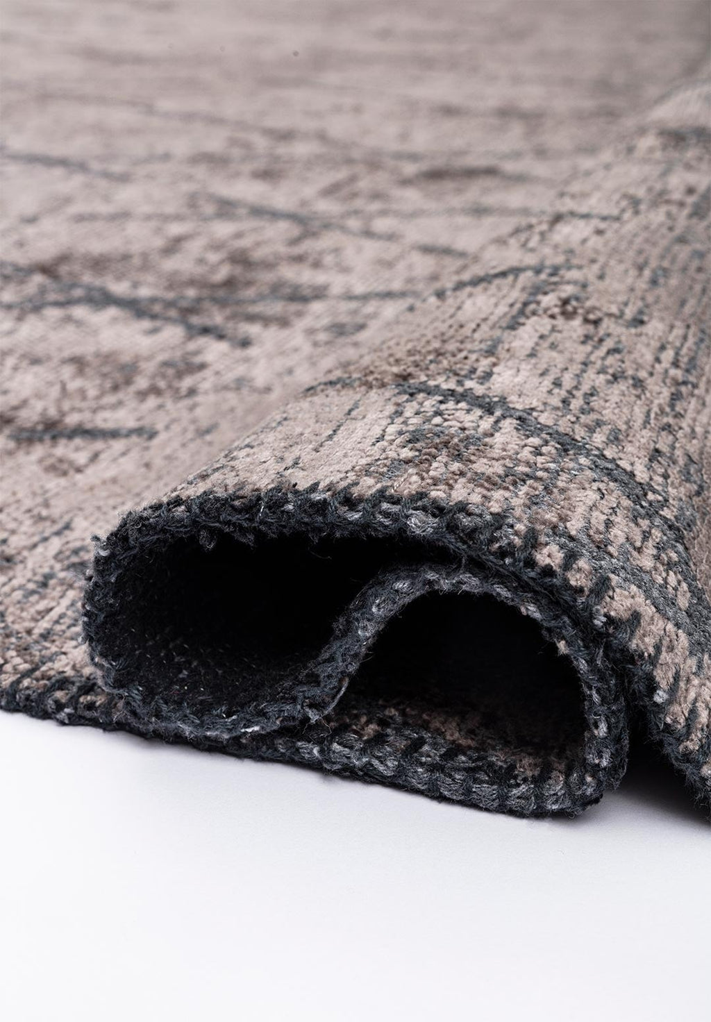 Diamond Dark Grey Rug