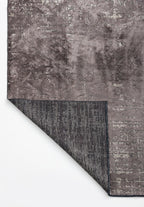 Rain Dark Grey - Cream Rug