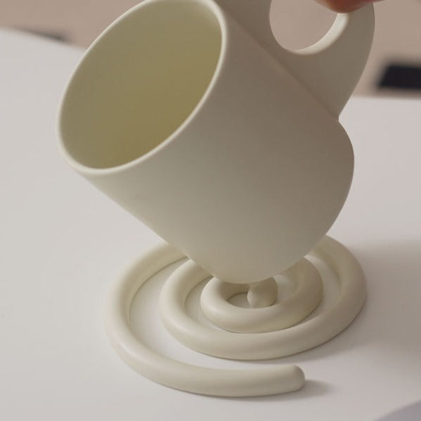 Swirl Ceramic Coaster