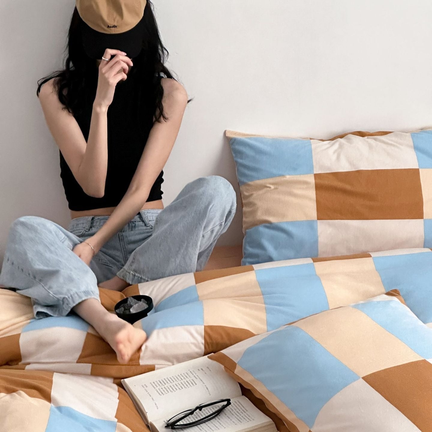 Funky Checkered Bedding Set