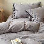 Herb Embroidery Bedding Set