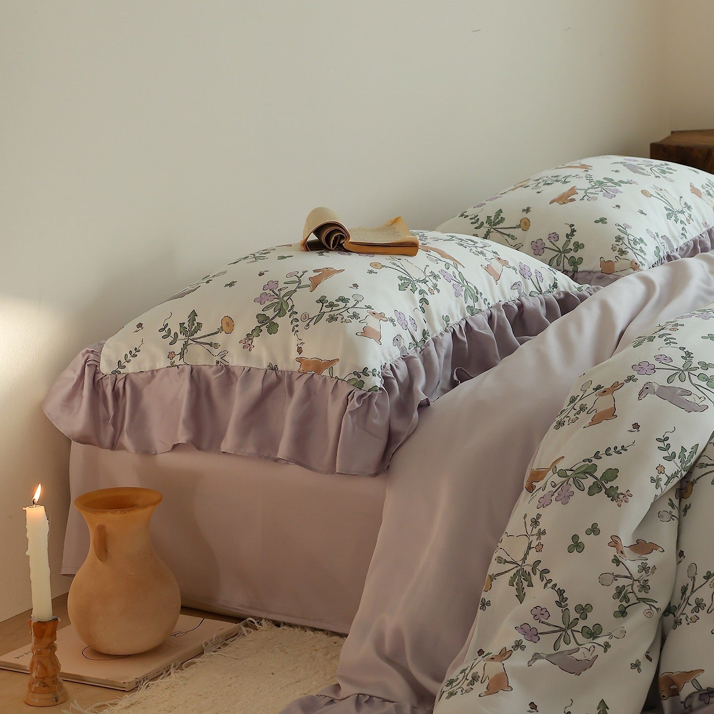 Bunny Soft Time Lyocell Bedding Set
