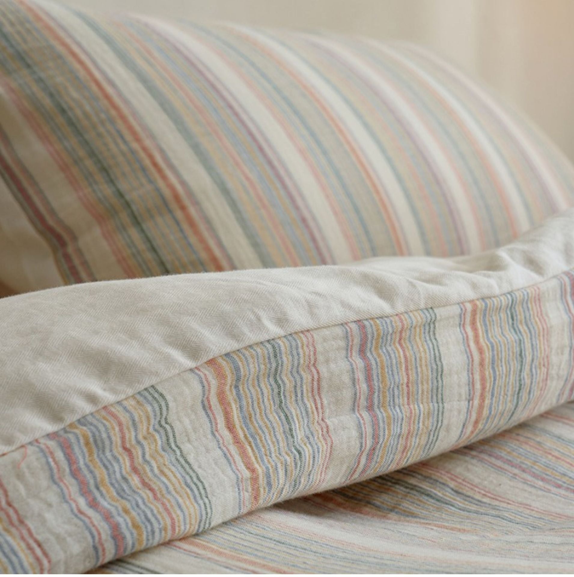 Rainbow Stripe Bedding Set