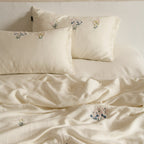 Cottage Wildflower Summer Quilted Blanket