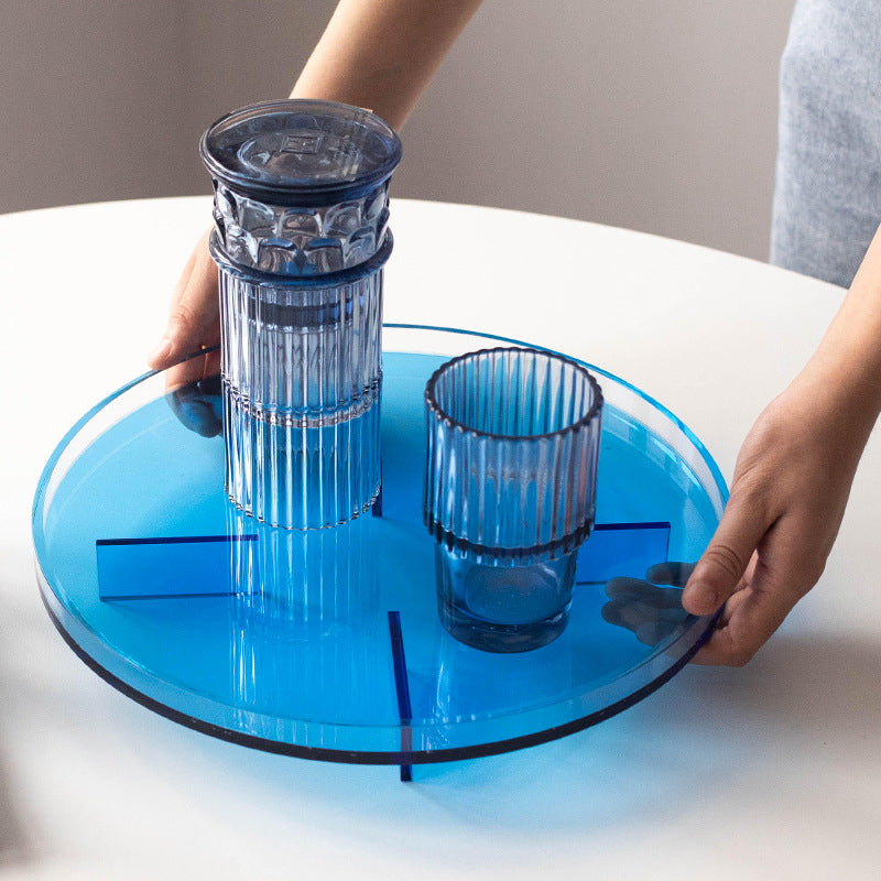 Iridescent Glow Acrylic Tray