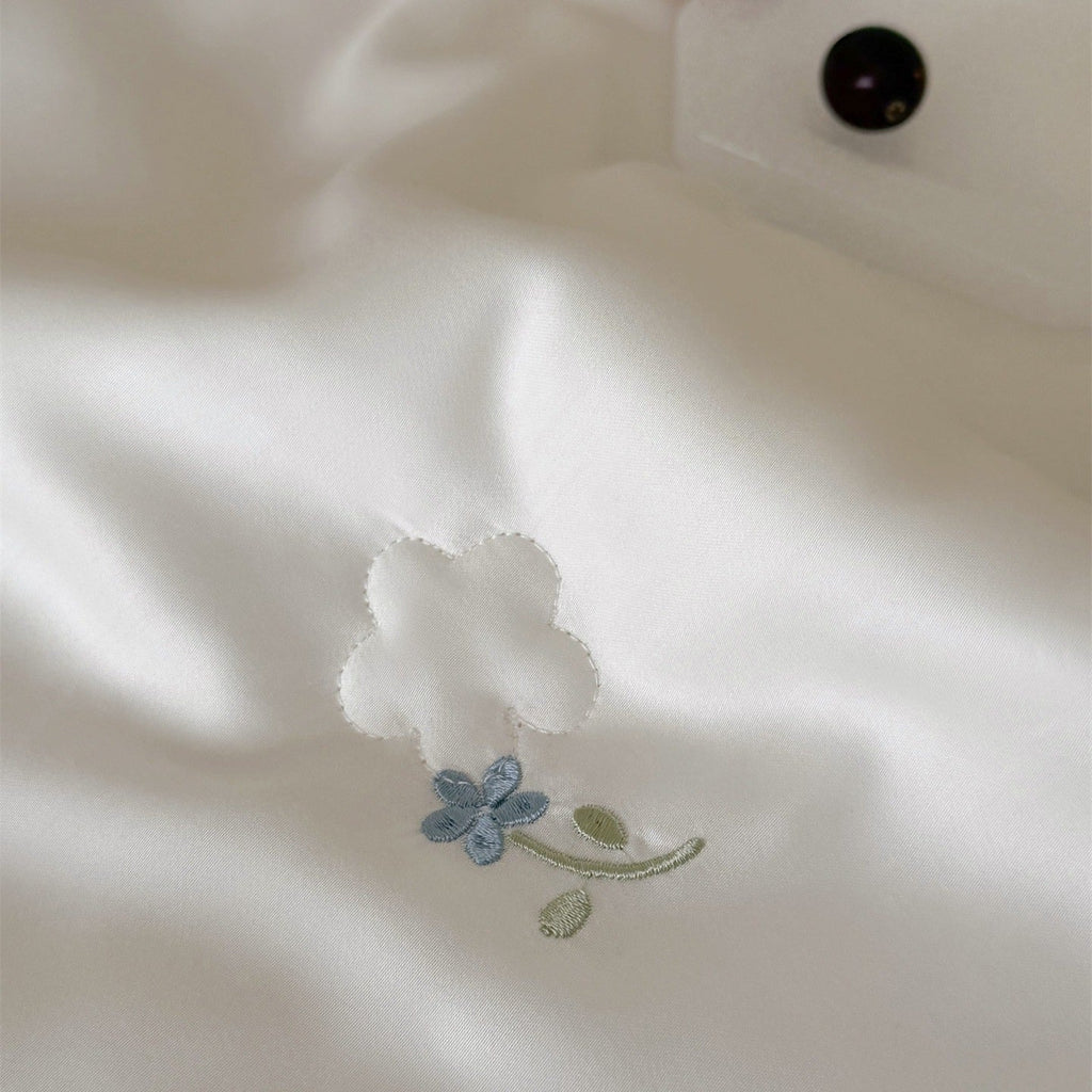 Mini Bloom Lyocell Summer Quilted Blanket