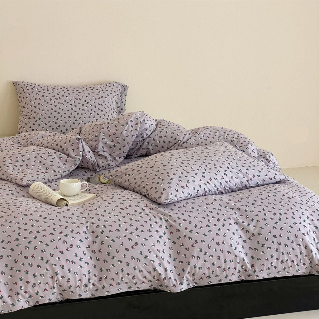 Purple Berry Bedding Set