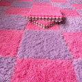 Fluffy Puzzle Tile Set - Dusk Berry