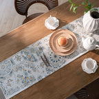 Vintage Medallion Tassel Runner