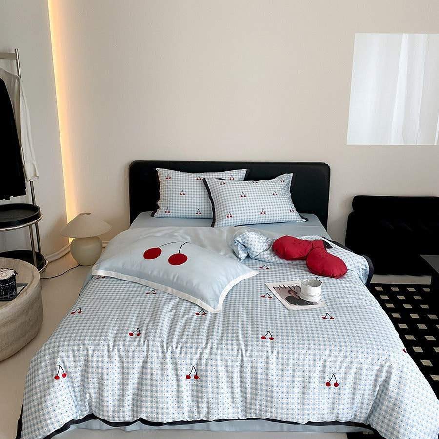Cherry Soda Lyocell Bedding Set