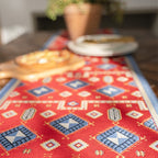 Sahara Ruby Table Runner