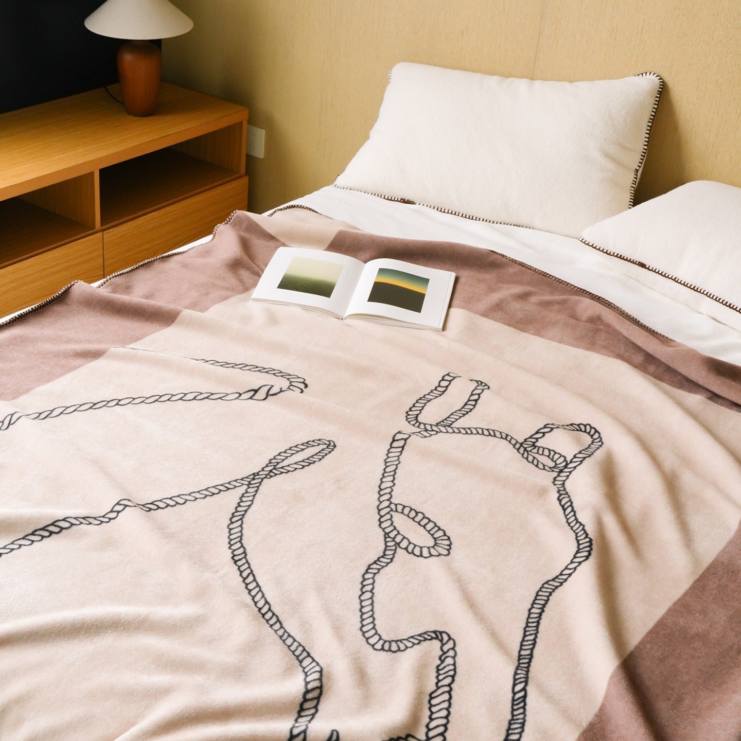 Chained Horse Throw