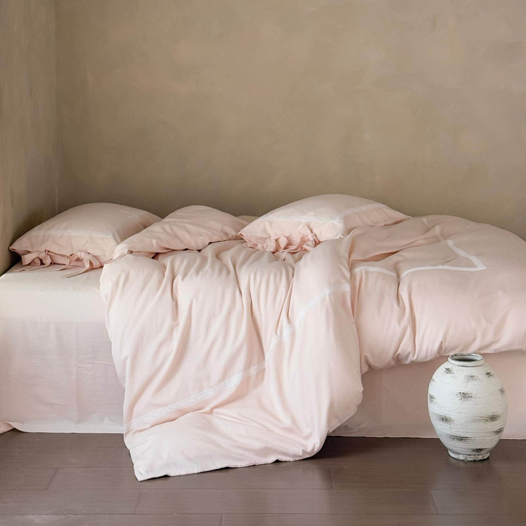 Slow Living Tie Bedding Set