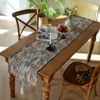 Rainbow Herringbone Table Runner