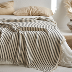 Woven Stripe Throw Blanket